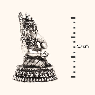 Ganesha Idol - Silver